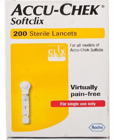 Softclix Sterile Lancets