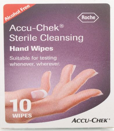 Accu-Chek Sterile Cleansing Hand Wipes