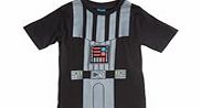 ACE Boys Darth Vader T-Shirt With Cape