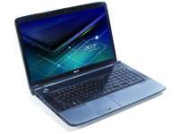 ACER AS7738G C2D T6600 4GB 320GB HDD BluRay. 17 INCH