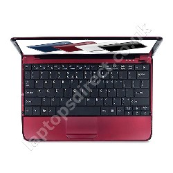 ACER Aspire 751h Laptop in Red - 4 Hour Battery Life