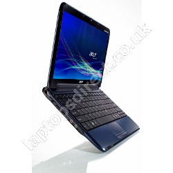 Aspire One 751h Laptop in Blue - 9 Hour Battery Life