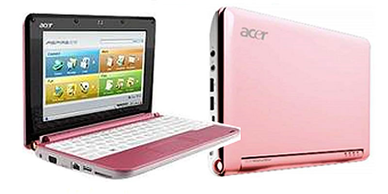 Acer Aspire One AOA110-Bp - Windows - Pink -
