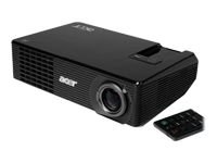 Acer X1160PZ Projector, DLP, SVGA, 2400 ANSI, 2700:1 Contrast, Manual Zoom, Carry Case