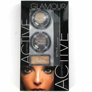 Active Cosmetics Glamour Colour Eye Make Up Kit