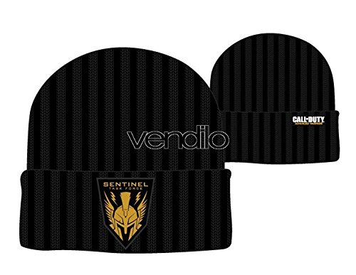 Call Of Duty Advanced Warfare - Rib Pattern Beanie with Sentinel Patch (Electronic Games)