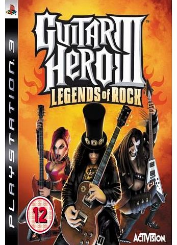 Activision Guitar Hero 3: Legends Of Rock (Solus) on PS3