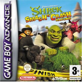 Activision Shrek Smash N Crash GBA