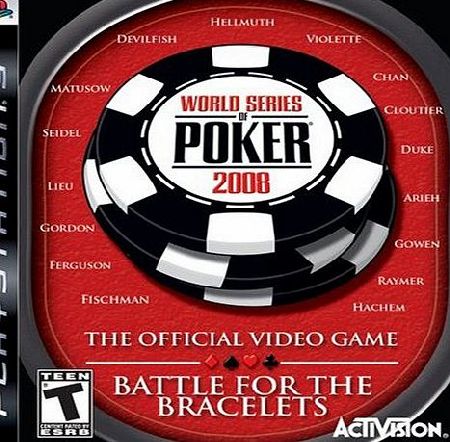 Activision World Poker 08 Battle PS3
