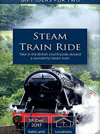 Activity Superstore Steam Train Ride - Gift Experience Days - 7 UK Locations