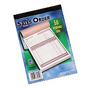 Carbonless Sales Order Forms (Triplicate) 141 x