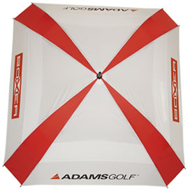adams Golf Umbrella White/Red