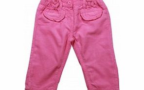 Adams Toddler Girls Pink Lined Cords B7 L9/C2