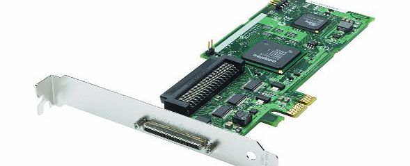 Adaptec 2250300-R 29320LPE 68-pin Ultra320 PCI Express x 1 MD2 Low Profile SCSI Card - Single
