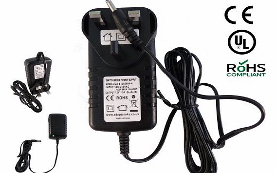 Adaptors4U Iomega 1TB External Hard Drive HD 12V 1.5A Mains AC Adaptor Power Supply UK