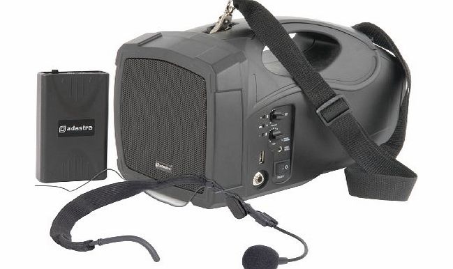 Adastra Handheld PA System with Neck Microphone