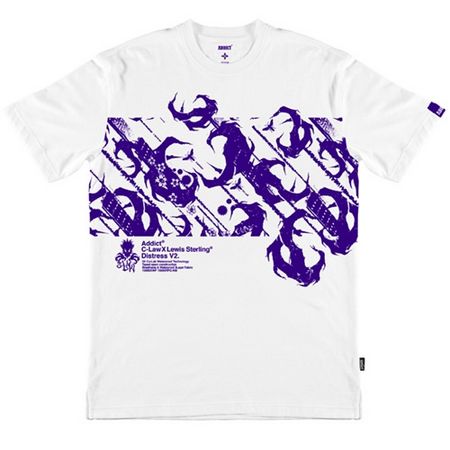 Addict C-Law V2 White T-Shirt