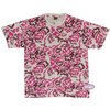 Addict Clothing Swift Camo T-Shirt (Pink)