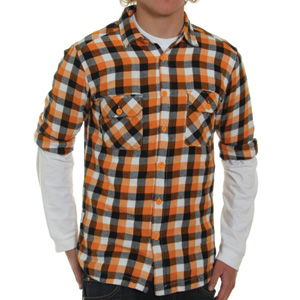 Addict Field Shirt Flannel shirt - Orange