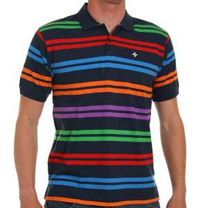 Addict Multistripe Polo shirt