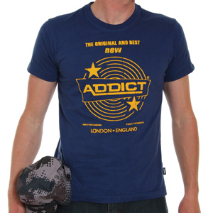 Addict Original Tee shirt - Navy