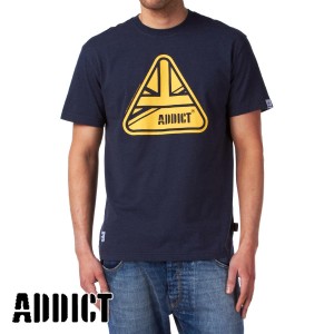 T-Shirts - Addict Union T-Shirt - Navy