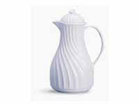 Limoges white flask with 1.0 litre