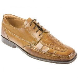 Adelchi Mens Adem538 Leather Upper Leather Lining in Tan