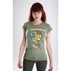 Adeline Skinny T-shirt - Soundtrack (Green)
