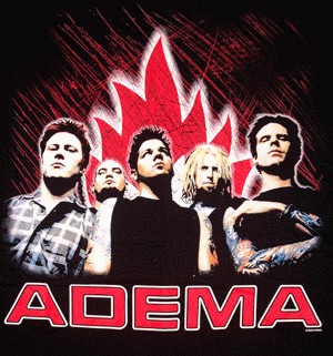 Adema Band Photo T Shirt