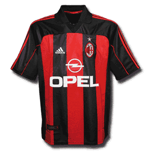 Adidas 00-02 AC Milan Home shirt