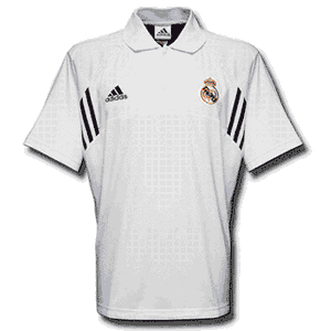 Adidas 01-02 Real Madrid Cent. Polo shirt - white