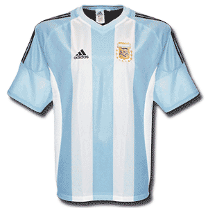 02-03 Argentina Home shirt - authentic