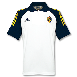 Adidas 02-03 Sweden World Cup Tee - Whi/Navy