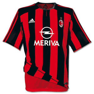 03-04 AC Milan Home shirt - Authentic