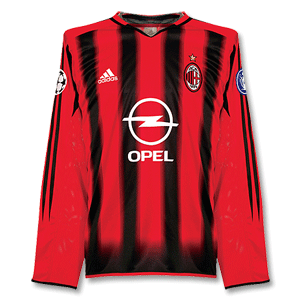 Adidas 04-05 AC Milan Home C/L L/S Shirt