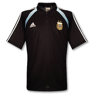 Adidas 04-05 Argentina Polo shirt - Black