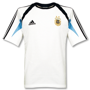 Adidas 04-05 Argentina Training Tee - White