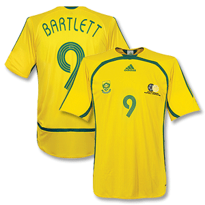 05-07 South Africa Home shirt   No.9 Bartlett