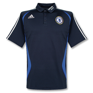 Adidas 06-07 Chelsea Polo Shirt - Navy