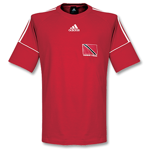 Adidas 06-07 Trinidad and Tobago Supporters Tee - Red