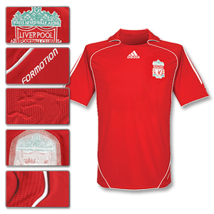 06-08 Liverpool Home Shirt - Special European Edition - No Sponsor (delivery early April)