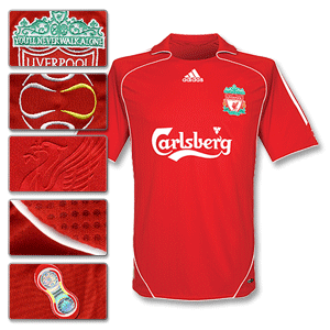 Adidas 06-08 Liverpool Home Shirt