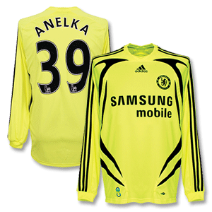 Adidas 07-08 Chelsea Away L/S Shirt   Anelka No.39