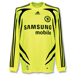 Adidas 07-08 Chelsea Away L/S shirt   Mikel No. 12   P/L Patch