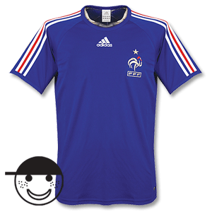 Adidas 07-09 France Home T-Shirt Boys