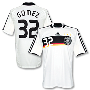 Adidas 07-09 Germany Home Shirt   Gomez No.32