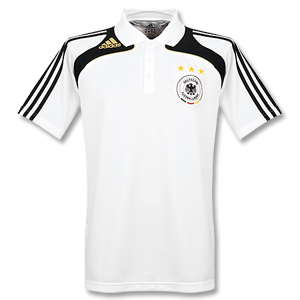 Adidas 07-09 Germany Polo shirt - white