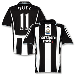 Adidas 07-09 Newcastle Home Shirt   Duff 11