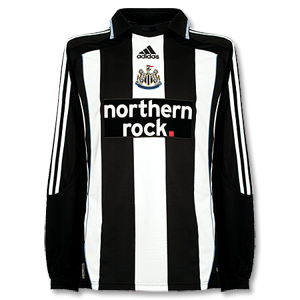 Adidas 07-09 Newcastle United Home L/S Shirt